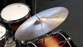 Video thumbnail for 20” Zildjian A. 60’s-Stamp Ride Cymbal - 2025g by Steve Maxwell Drums