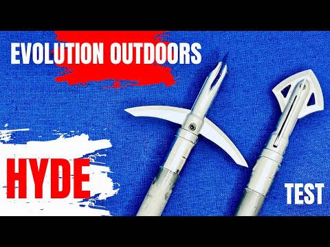 EVOLUTION HYDE Broadhead Test