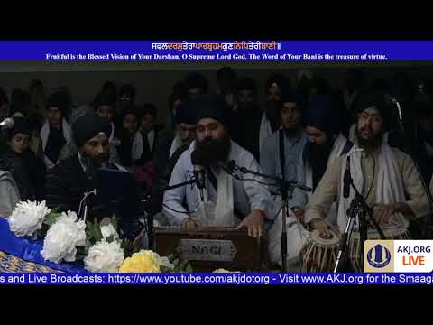 006 Toronto March 2018 - Holla Mohalla Raensabyee Keertan - Bhai Jasdeep Singh Jee Toronto
