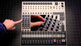 Video thumbnail for Peavey XR1212 powered mixer Part 1 by rotor92000