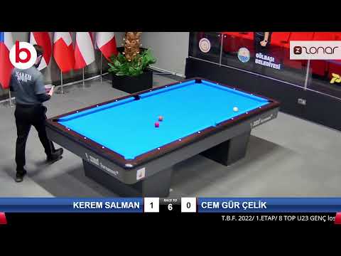 KEREM SALMAN & CEM GÜR ÇELİK Bilardo Maçı - 