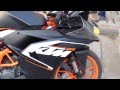 KTM RC 200 Exhaust Sound