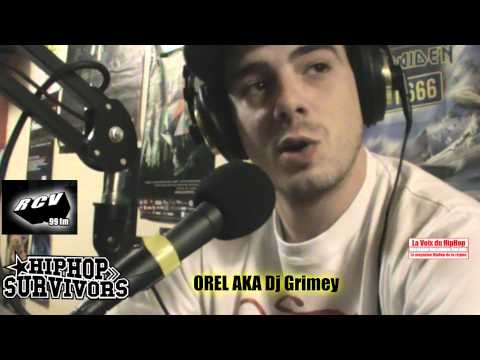 Interview d'Orel aka Dj Grimey sur RCV radio (La Voix du HipHop)