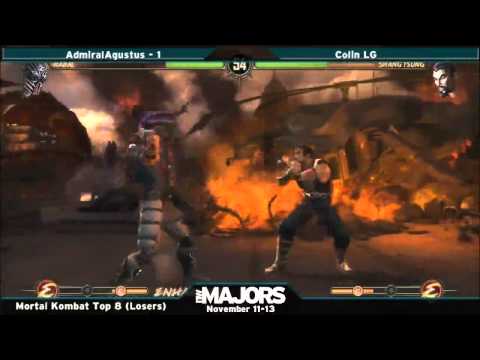 Northwest Majors Top 8 Mortal Kombat - Colin LG vs Admiral Agustus
