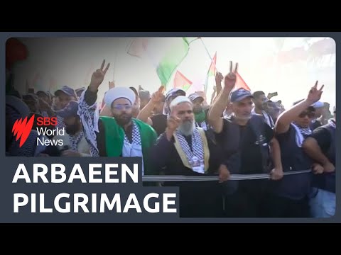 Millions take part in Arbaeen pilgrimage in Iraq's holy city of Karbala