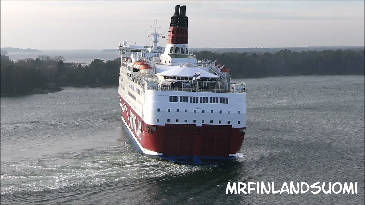 Amorella Arriving To Mariehamn 1 November 2021 Viking Line