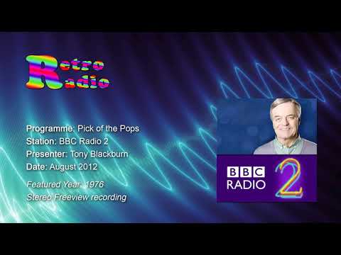 Pick of the Pops - Tony Blackburn - Aug 2012 (ft.1976) - BBC Radio 2