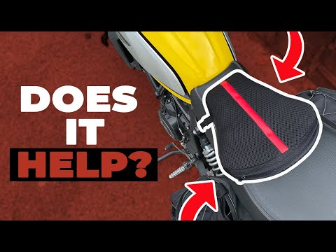 AirHawk Motorcycle Seat Cushion | Install & Review