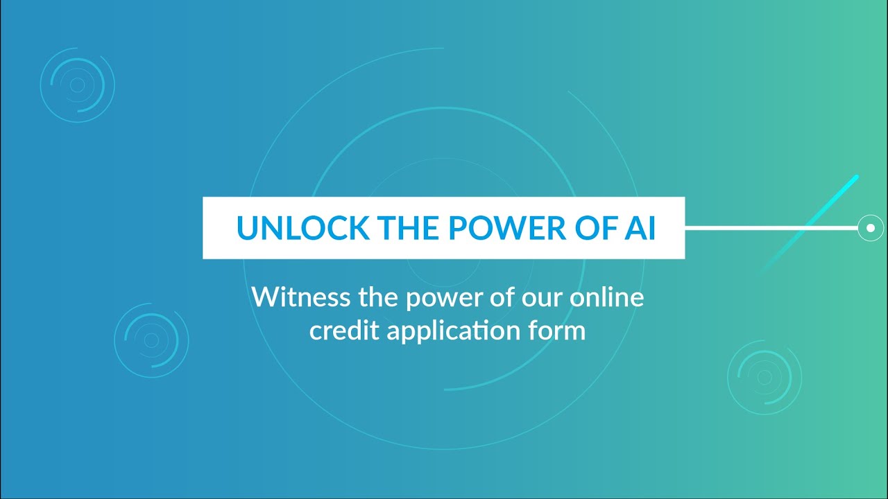 Online Credit Application Form steps by step