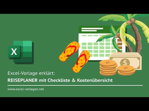 Perfekt auf den Urlaub vorbereitet mit kostenlosem Reiseplaner!