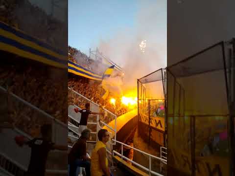 "Recibimiento rosario central vs gimnasia 2020 los guerreros rosario central" Barra: Los Guerreros • Club: Rosario Central