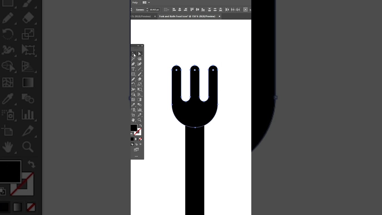 Fork and Knife | Icon design