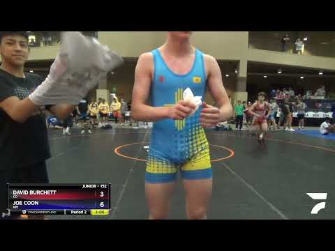 152 Lbs Cons. Round 2 - David Burchett, CO Vs Joe Coon, NM 9378