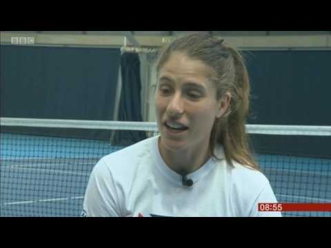 Jo Konta BBC Breakfast