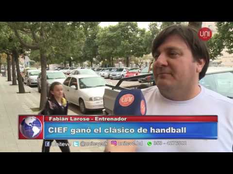 CIEF ganó el clásico de Handball