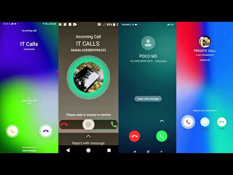 GALAXY A13 VS ASUS 7 VS POCOPHONE M3 VS LG Q60 incoming calls