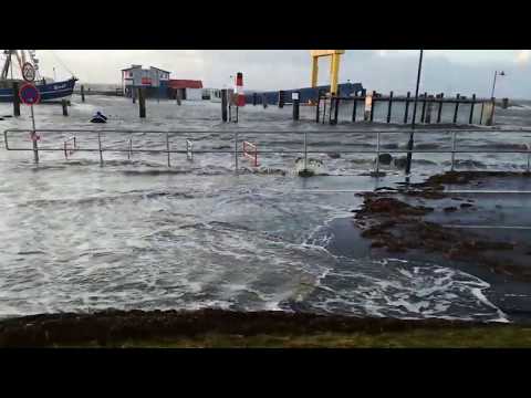 Hochwasser Nordstrand 15.12.2019