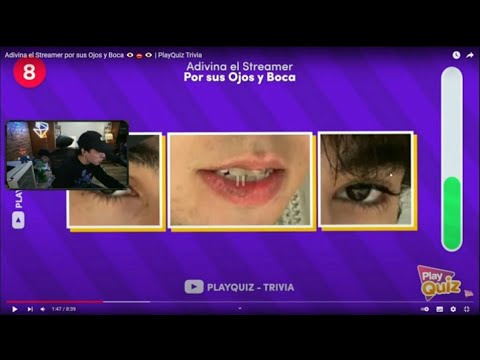 Spreen adivida el treamer por sus ojos y boca 👁️👄👁️