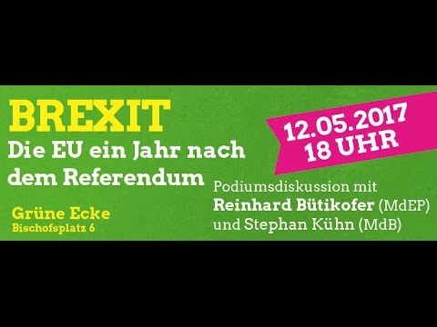 Grüner Salon: Brexit – Die EU ein Jahr nach dem Referendum