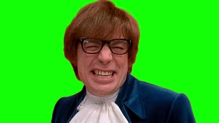 Austin Powers "yeah, baby, yeah" green screen