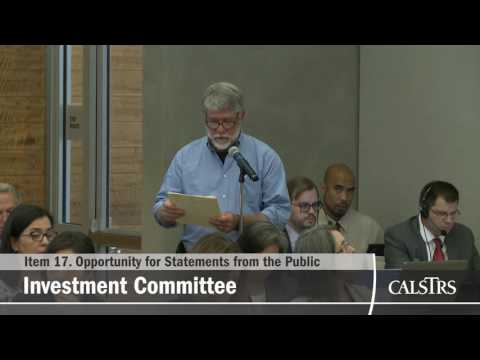 Teachers' Retirement Board - September 2016 Investment Committee