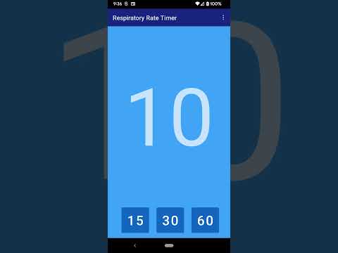 Nurse's Respiratory Rate Timer