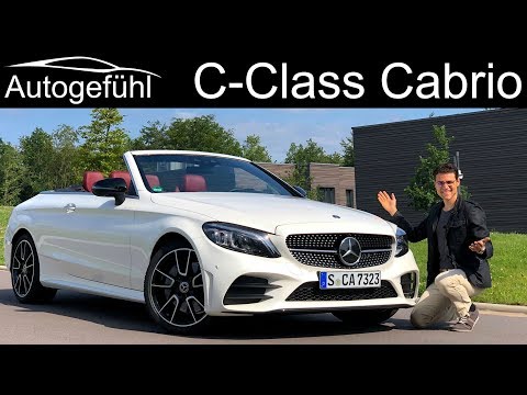 Mercedes C-Class Cabriolet Facelift FULL REVIEW C400 CClass Convertible C-Klasse 2019 - Autogefühl