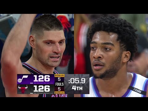 Final 3:35 WILD ENDING Jazz at Bulls | January 14, 2026