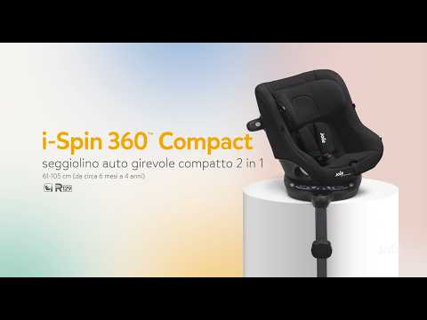 Joie i-Spin 360 Compact Seggiolino Auto i-Size Raven