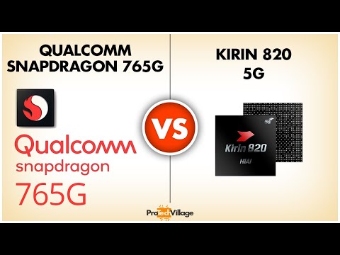 Hisilicon Kirin 820 vs Qualcomm Snapdragon 765G 🔥 | Which is better? | Snapdragon 765G vs Kirin 820🔥 Video