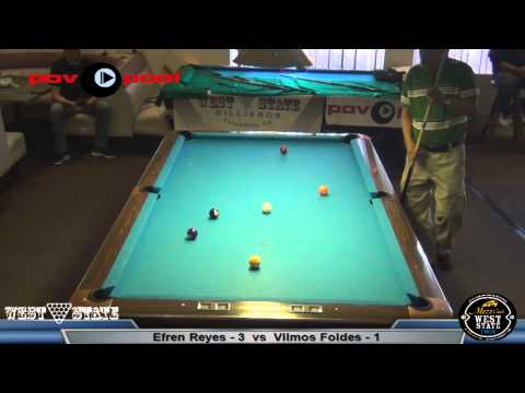 2015 - MZWST #10 - Efren Reyes vs Vilmos Foldes