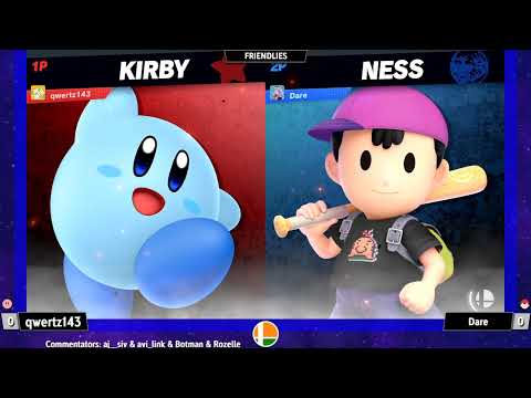 qwertz143 (Kirby) vs Dare (Ness) - SSB India May 4