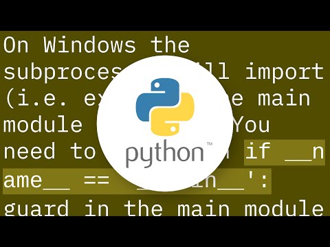 Runtimeerror On Windows Trying Python Multiprocessing