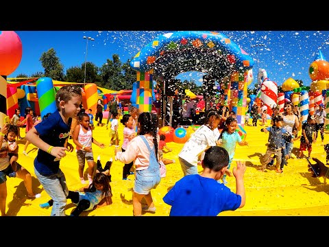 The Big Bounce America | Orange County California 2022 | World’s Biggest Inflatable Theme Park