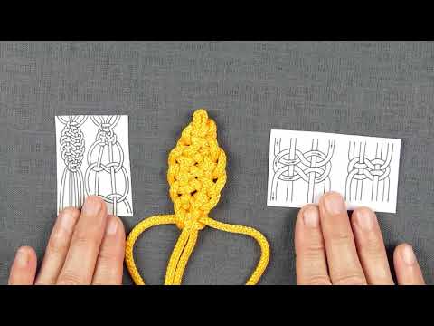 Josephine Knot macrame art