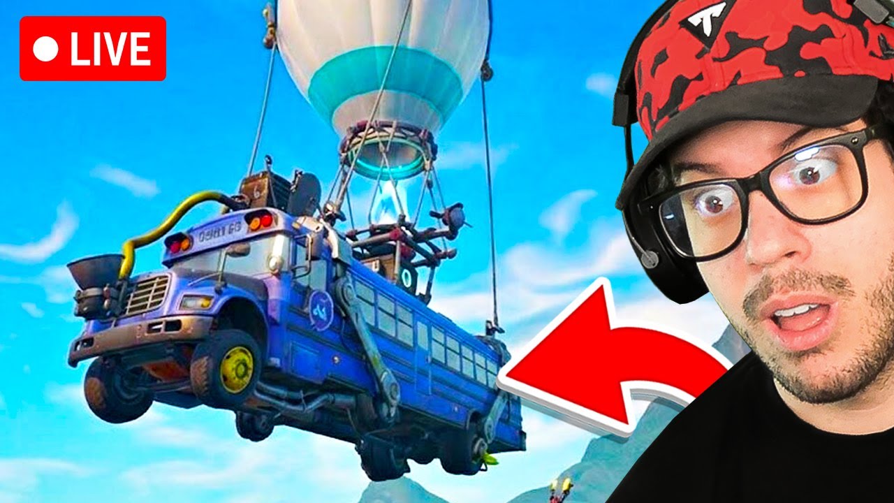🔴 LIVE! - The BATTLE BUS is BACK TOMORROW in FORTNITE!