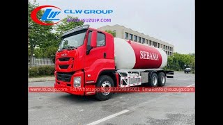 6x4 Isuzu GIGA LPG tank truck gas tank semi-trailer for sale - Image 4 | Autoline NG New 6x4 Isuzu GIGA LPG tank truck gas tank semi-trailer | Image 4 - Autoline