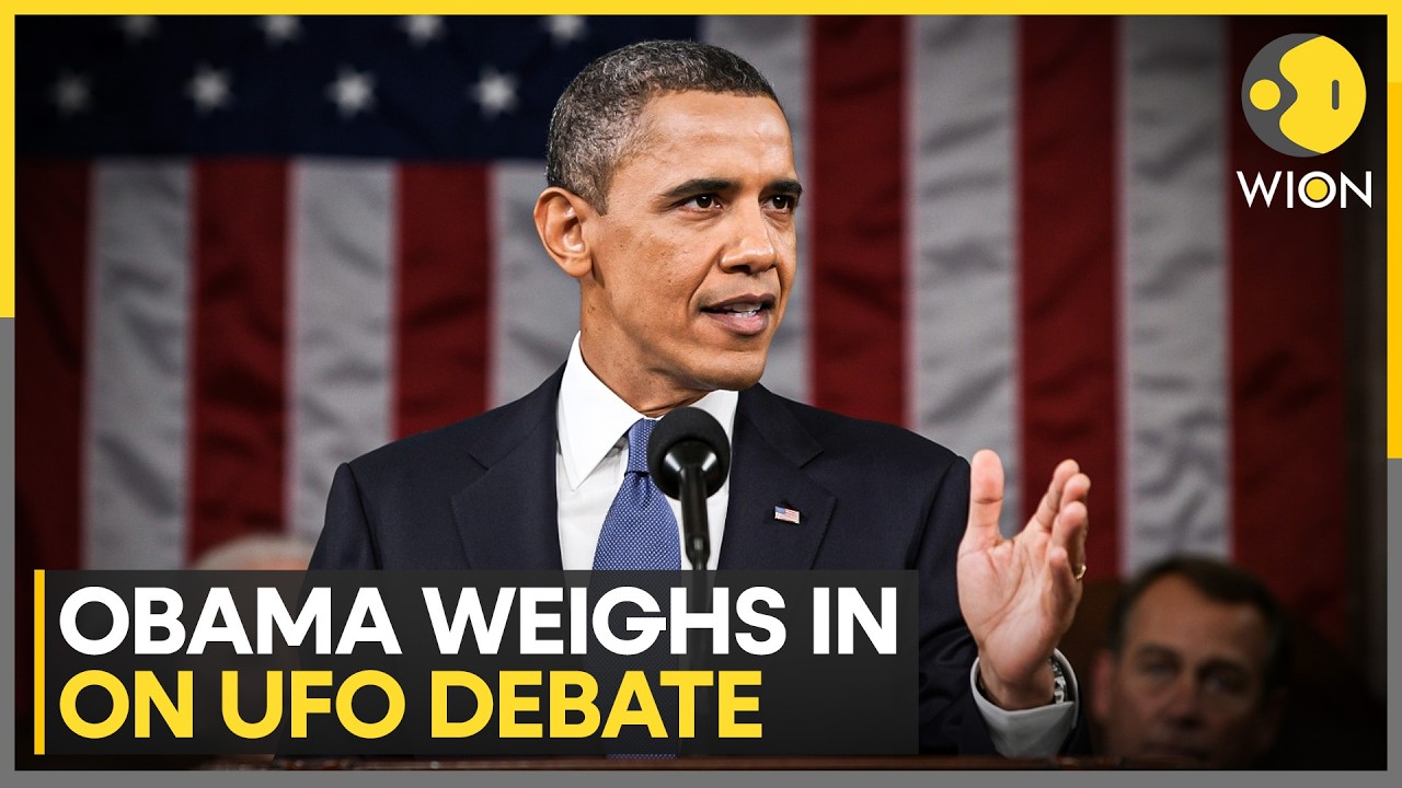 'They Are Real': Obama Says Aliens Exist | WION News