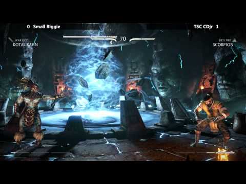MKX @ Resistance 4 - Small Biggie (Kotal Kahn) vs TSC CDjr (Scorpion) [720p/60fps]