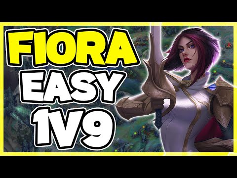 The FIORA TOP 1v9 SOLO CARRY STRATEGY *ESSENCE REAVER???*