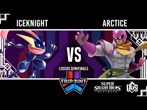 Tripoint Smash 143  -  Losers Semifinals  -  IceKnight(Greninja) Vs. Arctice(Captain Falcon)