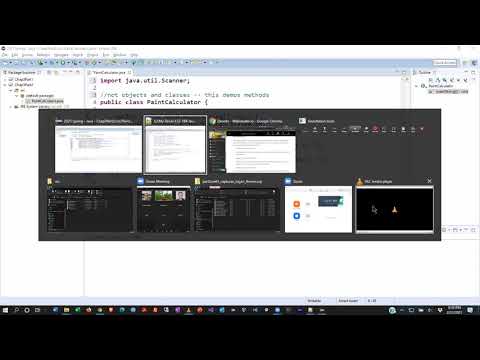 Java Programming 1 - Chapter 3 Exercises Part 2 -...