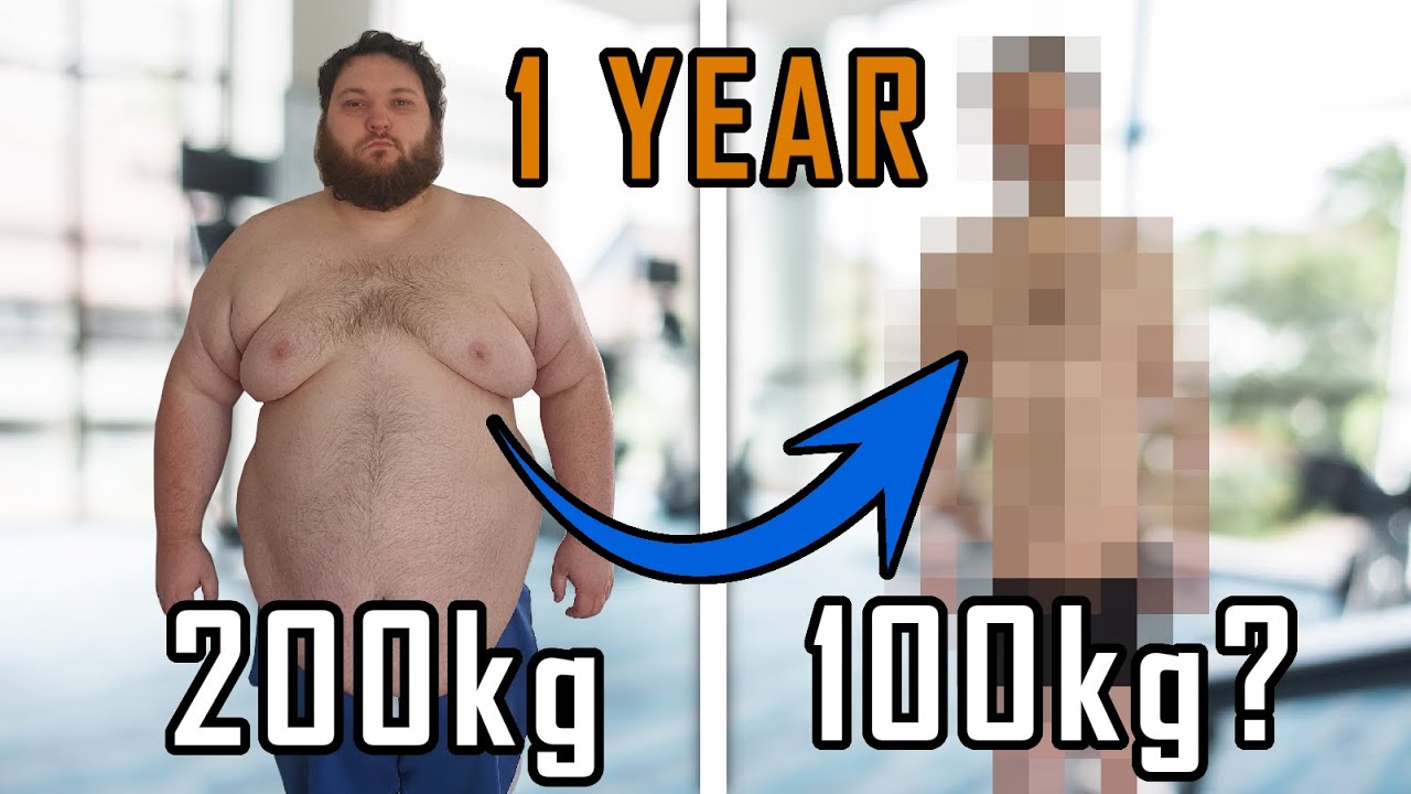How Hard Is It to Lose 100 kg (220 lb) in a Year?
