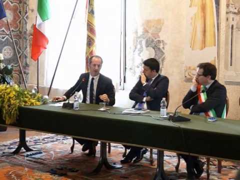 26.02.2014 Zaia durante incontro Renzi