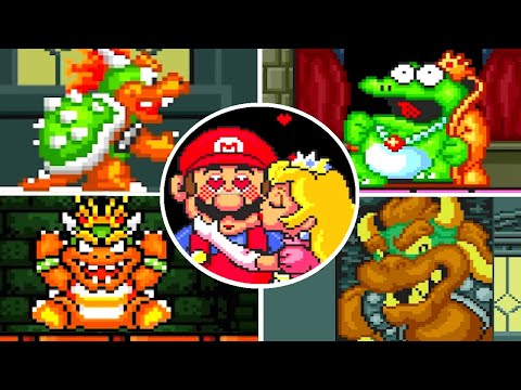 Super Mario All-Stars - All Final Bosses