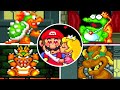 Super Mario All Stars All Final Bosses