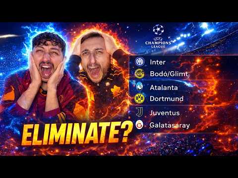 INTER, JUVE and ATALANTA OUT⁉️😱 CHAMPIONS LEAGUE PREDICTIONS