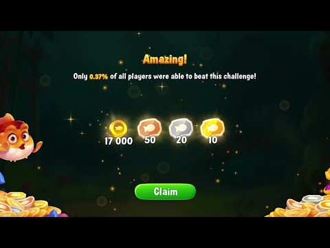 @Fishdom Win Strikes Level 8201 - Special Level 8206 Challenge