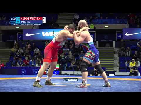 Repechage FS - 125 kg: B. HILDENBRANDT (CAN) v. A. TAHERI (IRI)