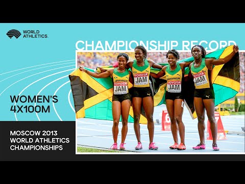 Women's 4x100m Final | World Athletics Championships Moscow 2013